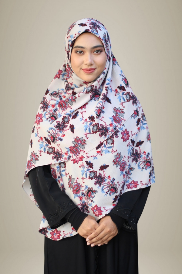 Bawal Hasna Blossom - Grey
